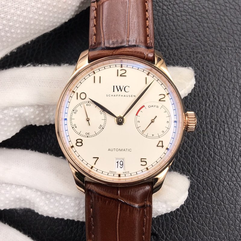 IWC 포르투기제 7 일 파워리저브 오토매틱 남성 시계 001-251702