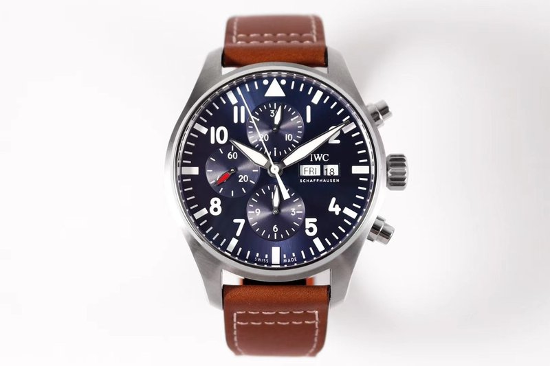 ZF IWC 파일럿 크로노그래프 시계 001-251704