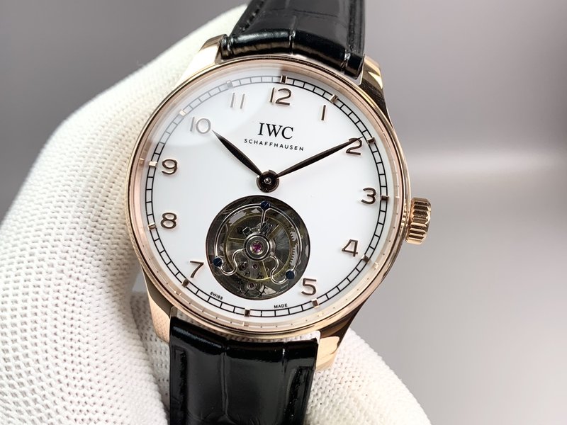 IWC 포르투기제 플라잉 투르비옹 수동 기계식 시계 001-251712