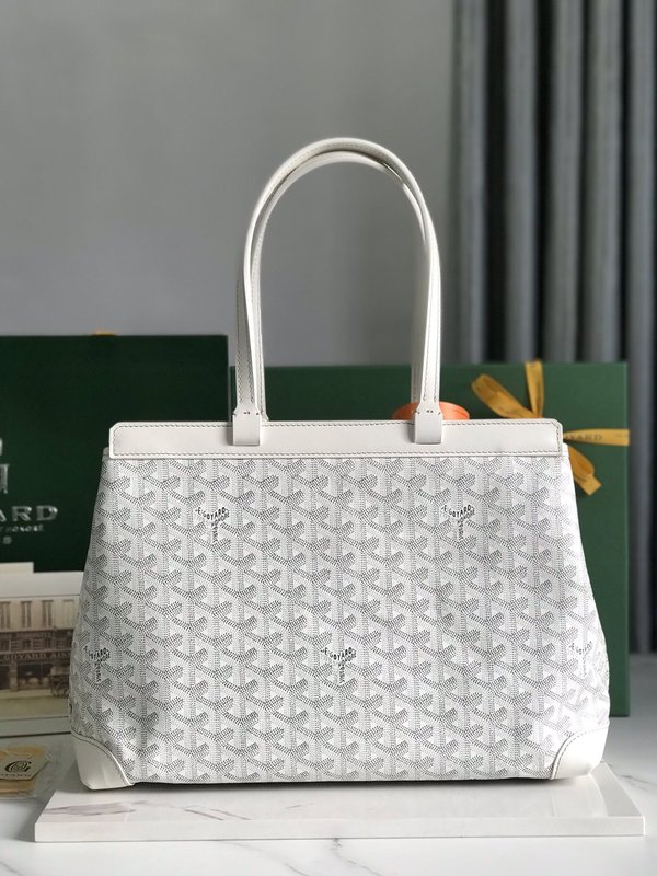 고야드 화이트 토트백 001-251735