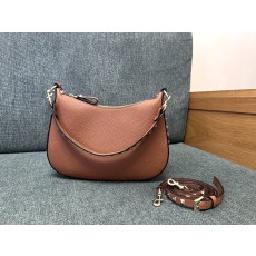 발렌티노 그레인드 레더 미니 호보 백 001-252018