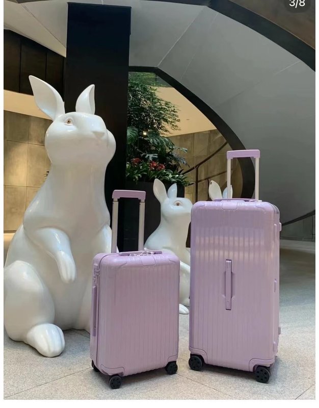 리모와 라일락색 캐리어 여행용 가방 001-252228