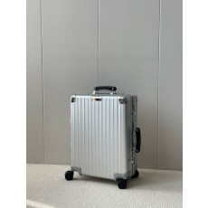레트로 알루미늄 합금 기내용 캐리어 001-252278