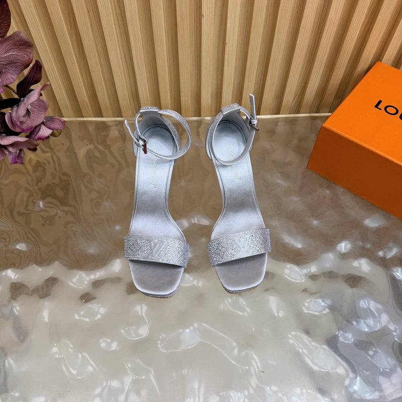 루이비통 메쉬 플랫폼 하이힐 샌들 001-252467