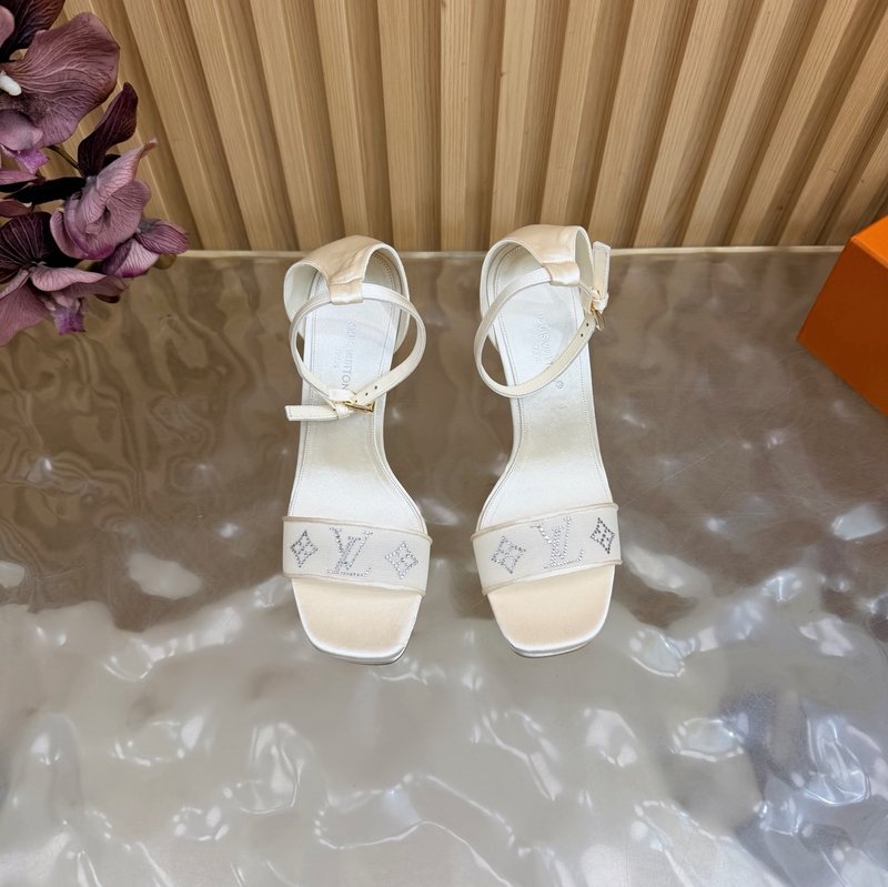 루이비통 메쉬 플랫폼 하이힐 샌들 001-252473