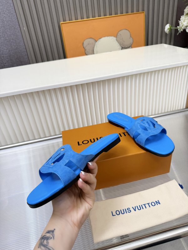 LV 빈티지 스웨이드 샌들 001-252479