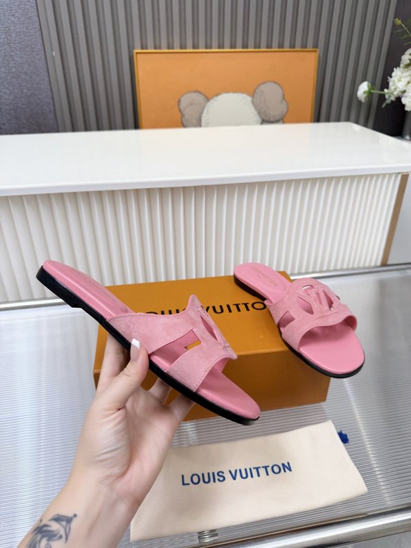 LV 빈티지 스웨이드 샌들 001-252481
