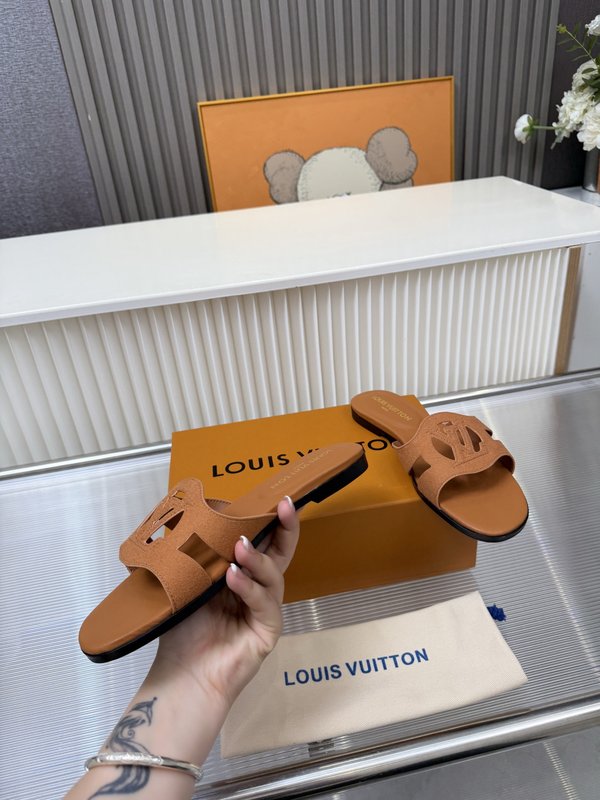 LV 빈티지 스웨이드 샌들 001-252497