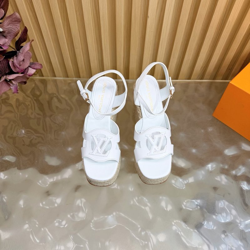 루이비통 에스파드리유 웨지 샌들 001-252541