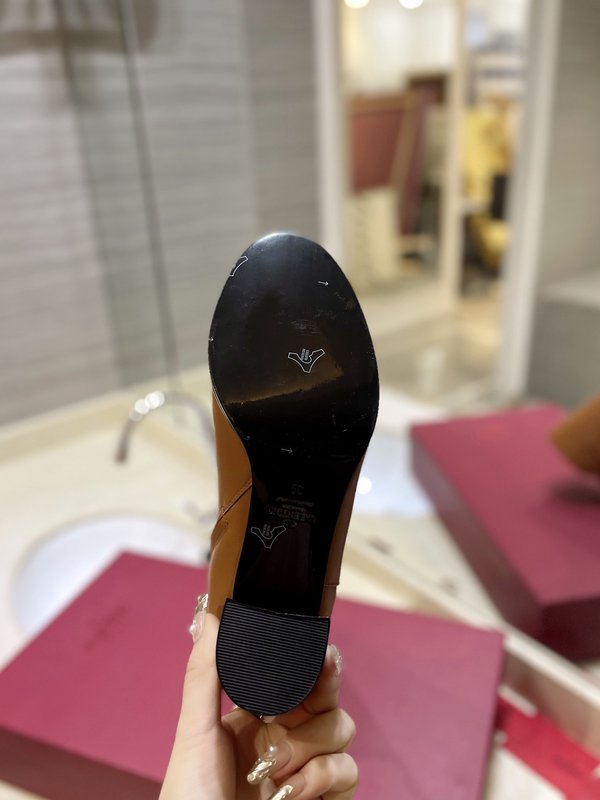 발렌티노 빈티지 VLOGO 하이부츠 001-252592