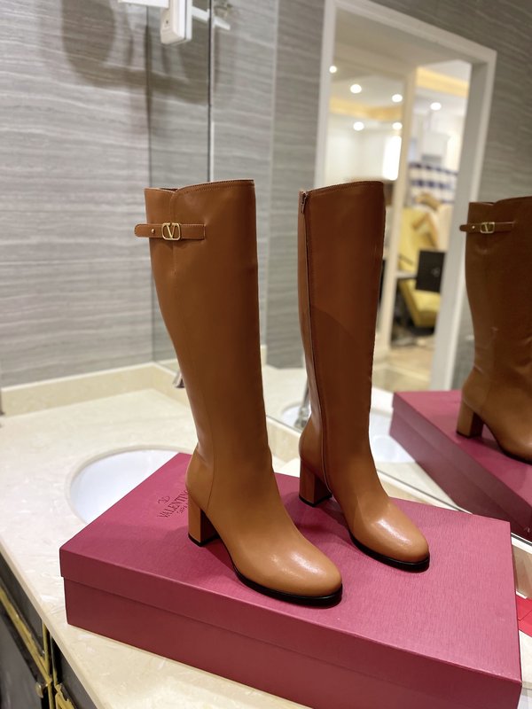 발렌티노 빈티지 VLOGO 하이부츠 001-252592
