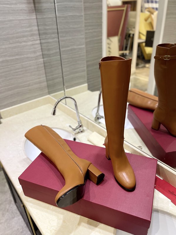 발렌티노 빈티지 VLOGO 하이부츠 001-252592
