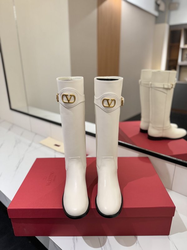 발렌티노 빈티지 버클 라운드 토니 부츠 001-252600