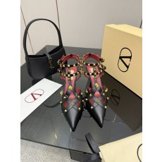 발렌티노 가죽밑창 하이힐 샌들 001-252603