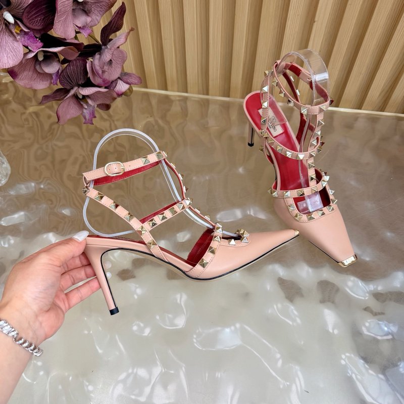 발렌티노 스테드 하이힐 샌들 001-252711