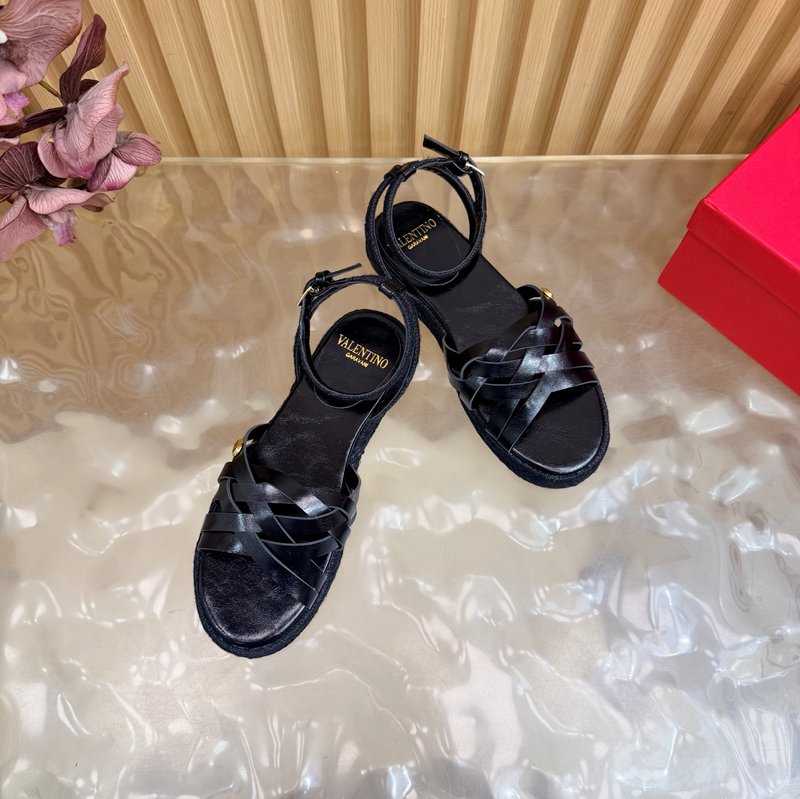 발렌티노 V 버클 로프 샌들 001-252760