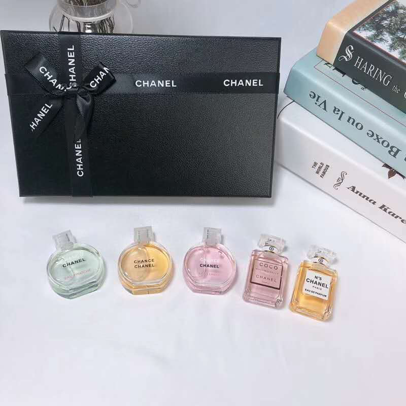 샤넬 5 종 세트 향수 선물 박스 001-254763