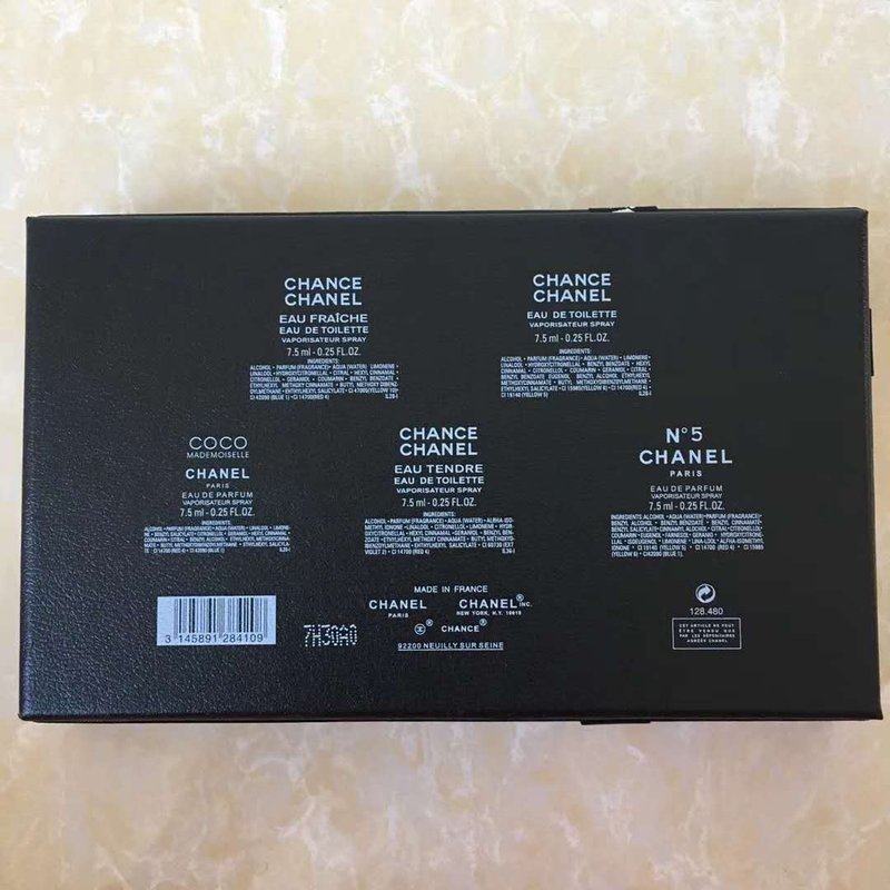 샤넬 5 종 세트 향수 선물 박스 001-254763