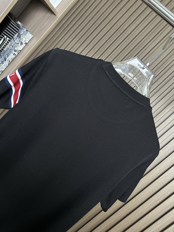 구찌 남성 라운드넥 피케 면 반팔 티셔츠 001-255679