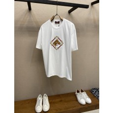 구찌 말띠 자수 면 반팔 티셔츠 001-255688