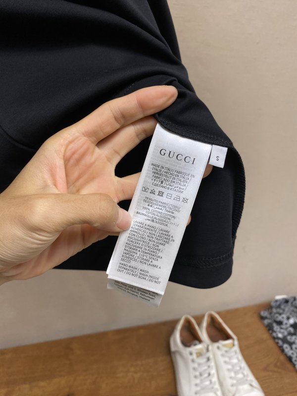 구찌 포레스트 프린트 라운드넥 반팔 티셔츠 001-255692