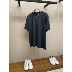 구찌 더블 G 자수 라운드넥 니트 면 티셔츠 001-255697
