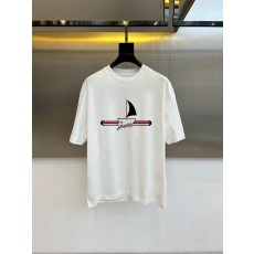 구찌 여름 신상 라운드넥 반팔 티셔츠 001-255717