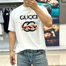 구찌 여름 신상 라운드넥 반팔 티셔츠 001-255756