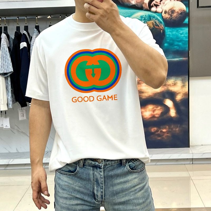 구찌 여름 신상 라운드넥 반팔 티셔츠 001-255775