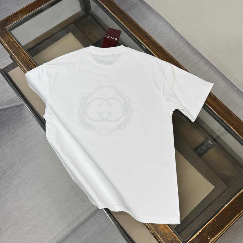 구찌 여름 신상 자수 라운드넥 반팔 티셔츠 001-255798