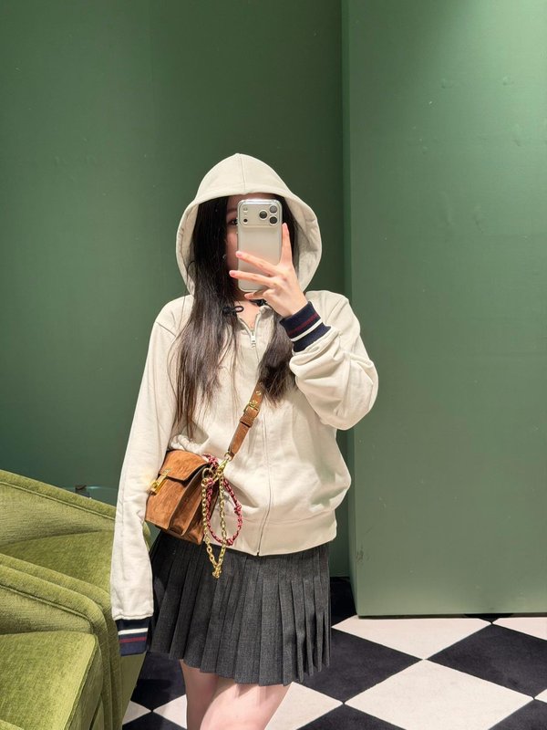 프리미엄 레터 프린트 지퍼 후드 집업 자켓 001-256134