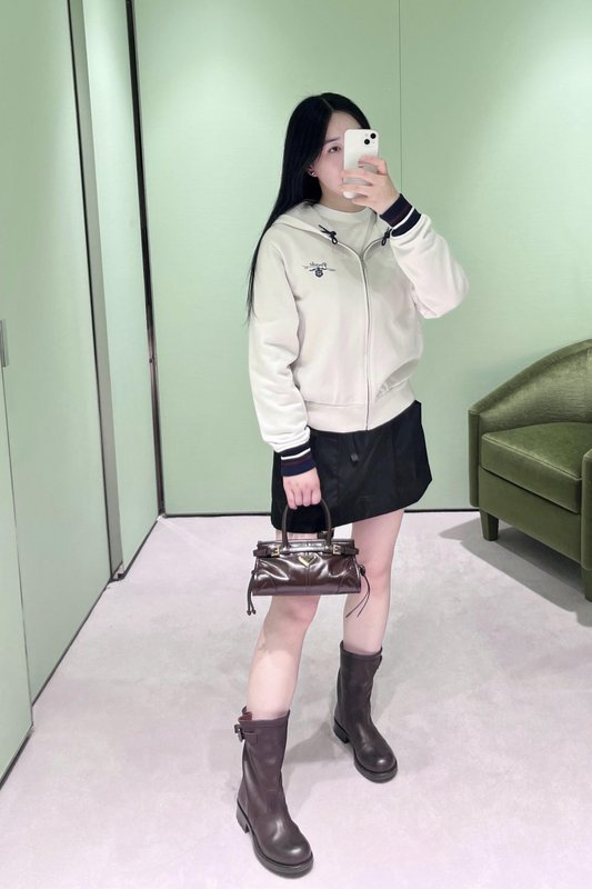 프리미엄 레터 프린트 지퍼 후드 집업 자켓 001-256134