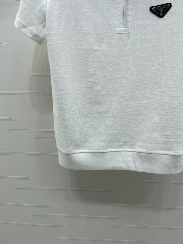 프라다 후드 반팔 티셔츠 001-256170