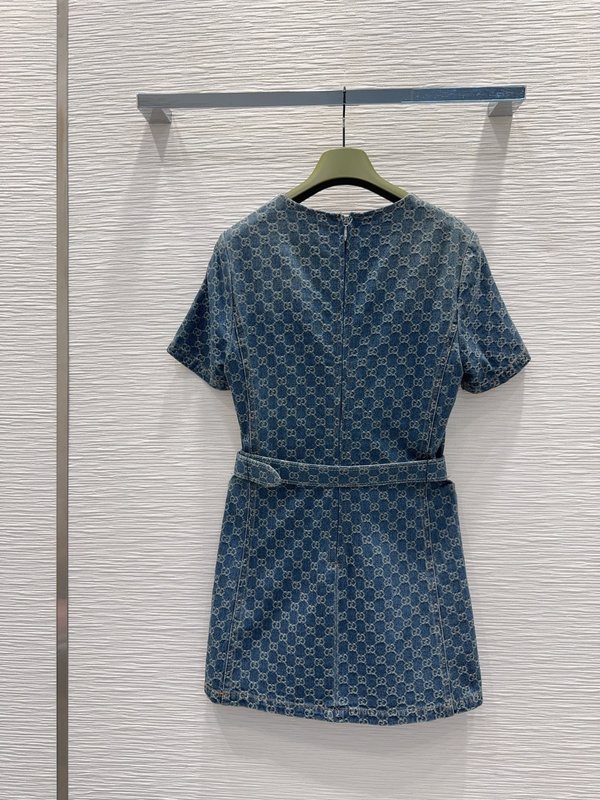 고급 데님 원피스 001-256205