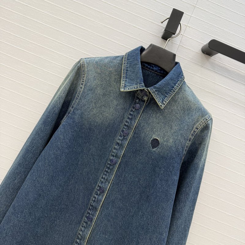 빈티지 데님 셔츠 001-256323