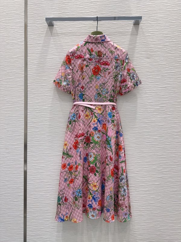 구찌 프린트 원피스 001-256435