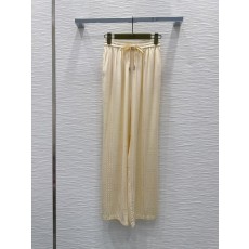 구찌 레트로 우아 실크 소재 팬츠 001-256458