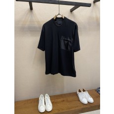 프라다 나일론 포켓 스플라이스 반팔 티셔츠 001-256488