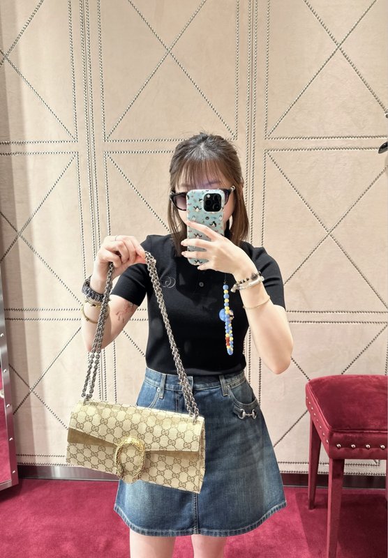 미니멀 워싱 블루 말衔扣 데님 미니스커트 001-256492
