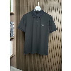 프라다 남성 중주 원료 폴로 셔츠 001-256566