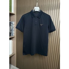 프라다 남성 중주 원료 폴로 셔츠 001-256567