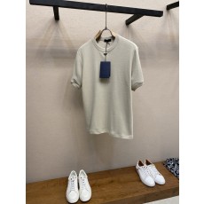 프라다 와플 중후면 코튼 반팔 티셔츠 001-256572