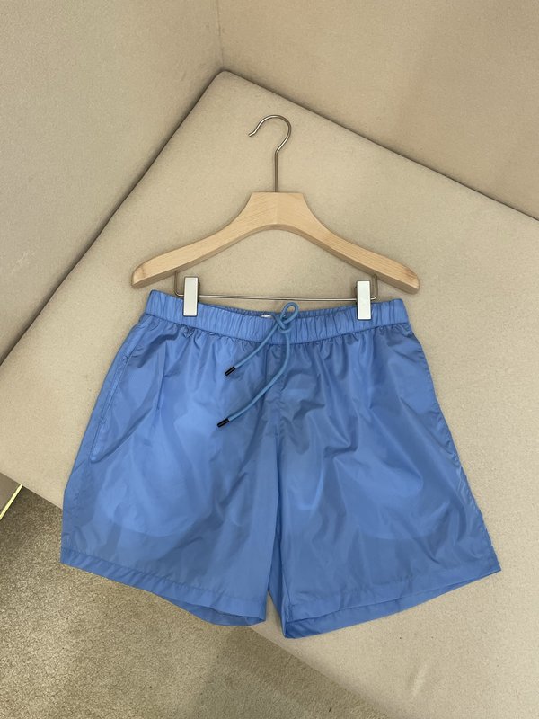 프라다 남성 나일론 지퍼 쇼츠 001-256609