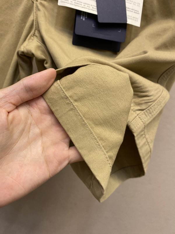 프라다 남성 코튼 캔버스 쇼츠 001-256623