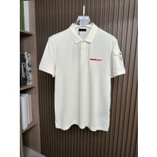 프라다 마야 시리즈 면 폴로 셔츠 001-256722