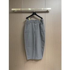 알렉산더왕 텍스처 그레이 레터링 팬츠 001-256755