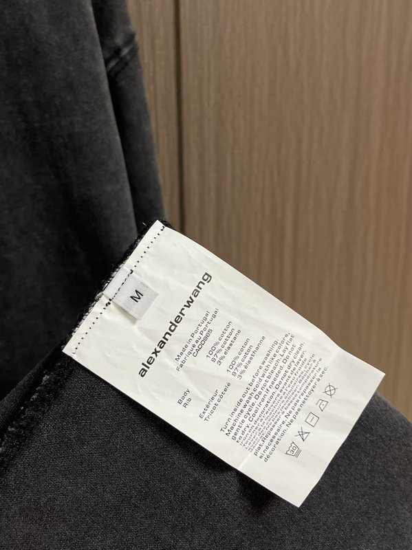 알렉산더왕 로고 포밍 긴팔 티셔츠 001-256836
