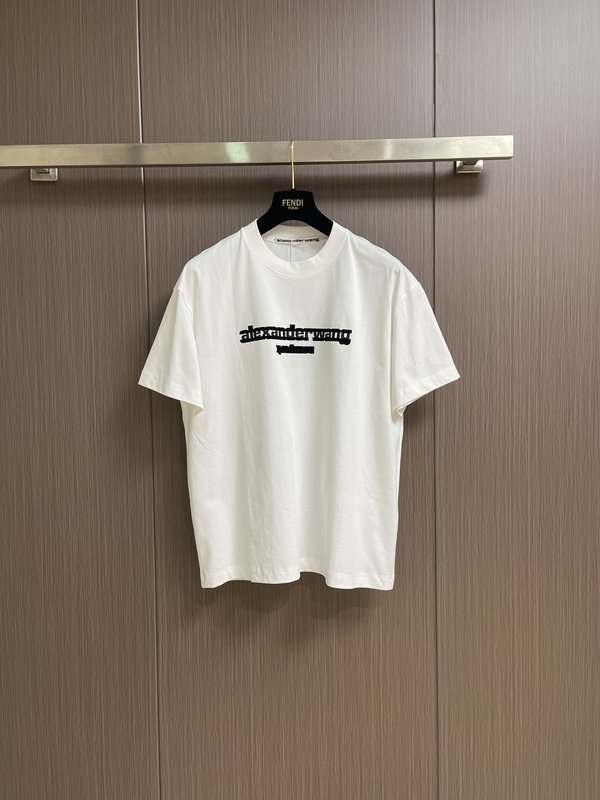 알렉산더왕 테레오 프린팅 반팔 티셔츠 001-256843