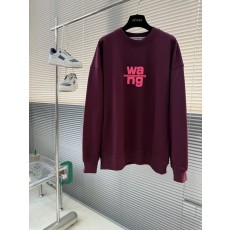 알렉산더왕 가을 겨울 라운드넥 로고 후드티 001-256866