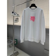 알렉산더왕 가을 겨울 라운드넥 로고 후드티 001-256868